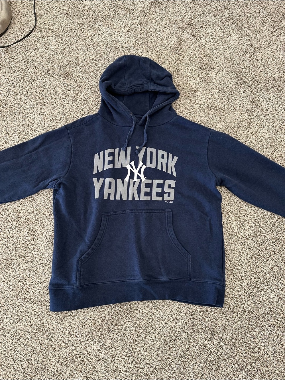 Fanatics Navy New York Yankees Hooded Pullover